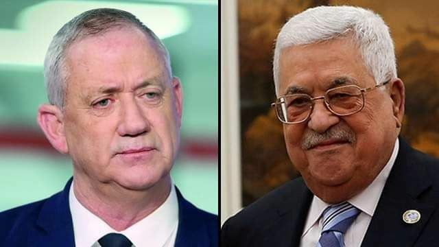 الرئيس الفلسطيني يجتمع مع غانتس